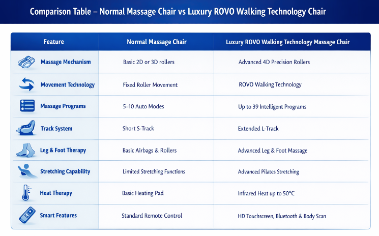 Rovo Walking & Normal Massage Chair